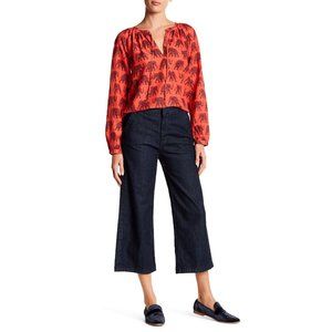 NWT! J.Crew Rayner Wide Leg Denim Trouser Sz 26